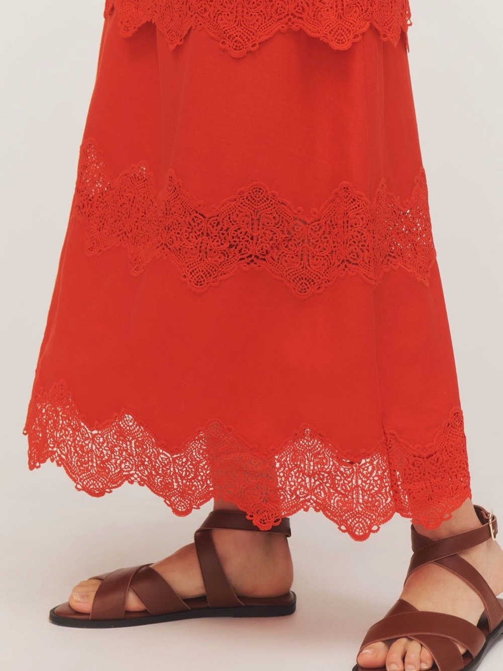 FARM RIO x Anthropologie V-Neck Tie-Front
Midi Dress - NWT - Picture 4 of 8